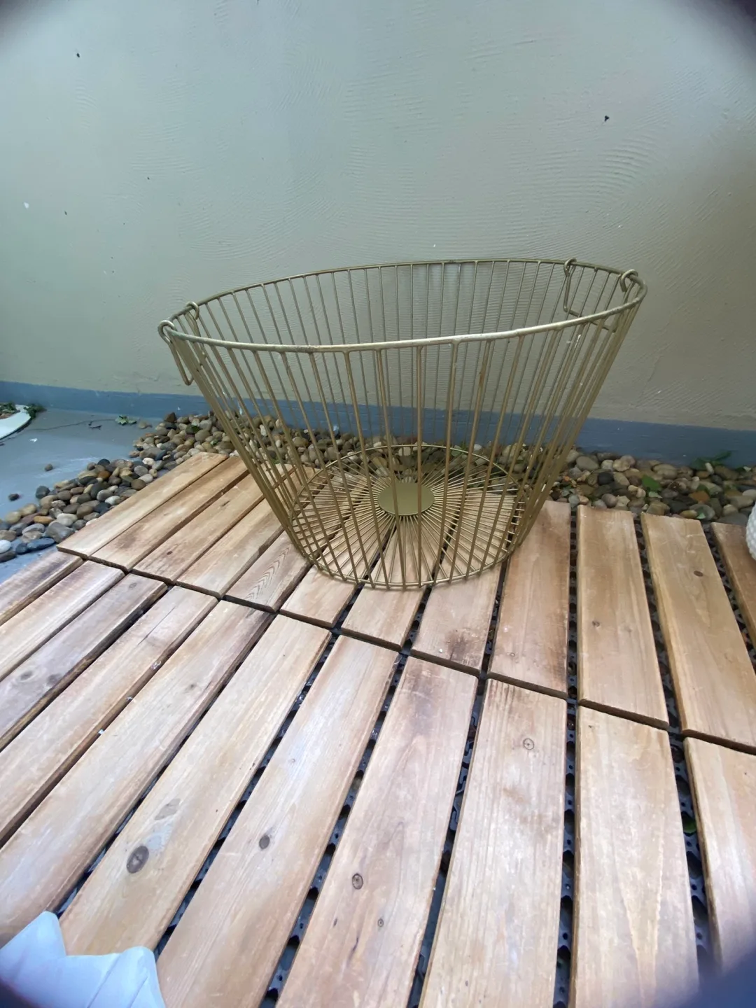 Gold Metal Basket thumbnail