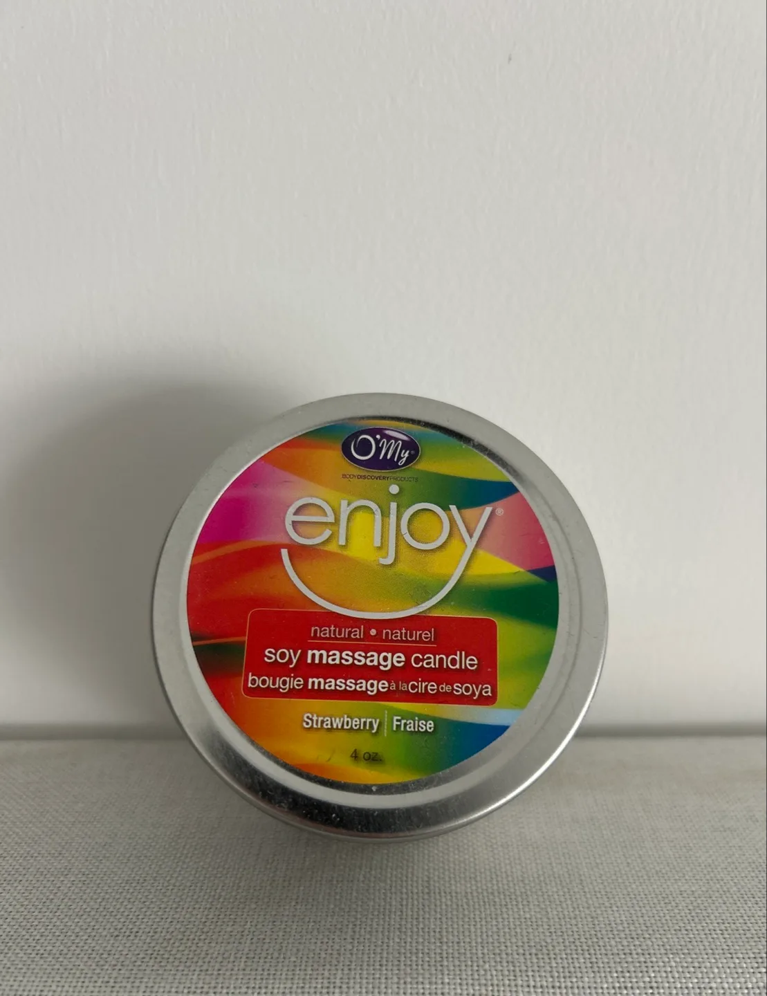 O'My Enjoy Soy Massage Candle thumbnail