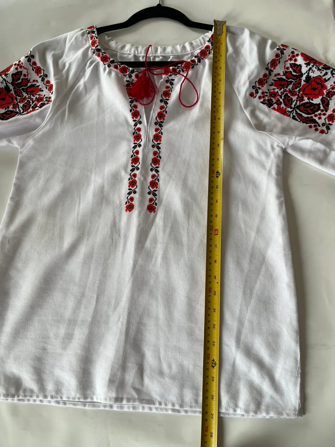 Embroidered White Blouse Vyshyvanka image indicator(2)