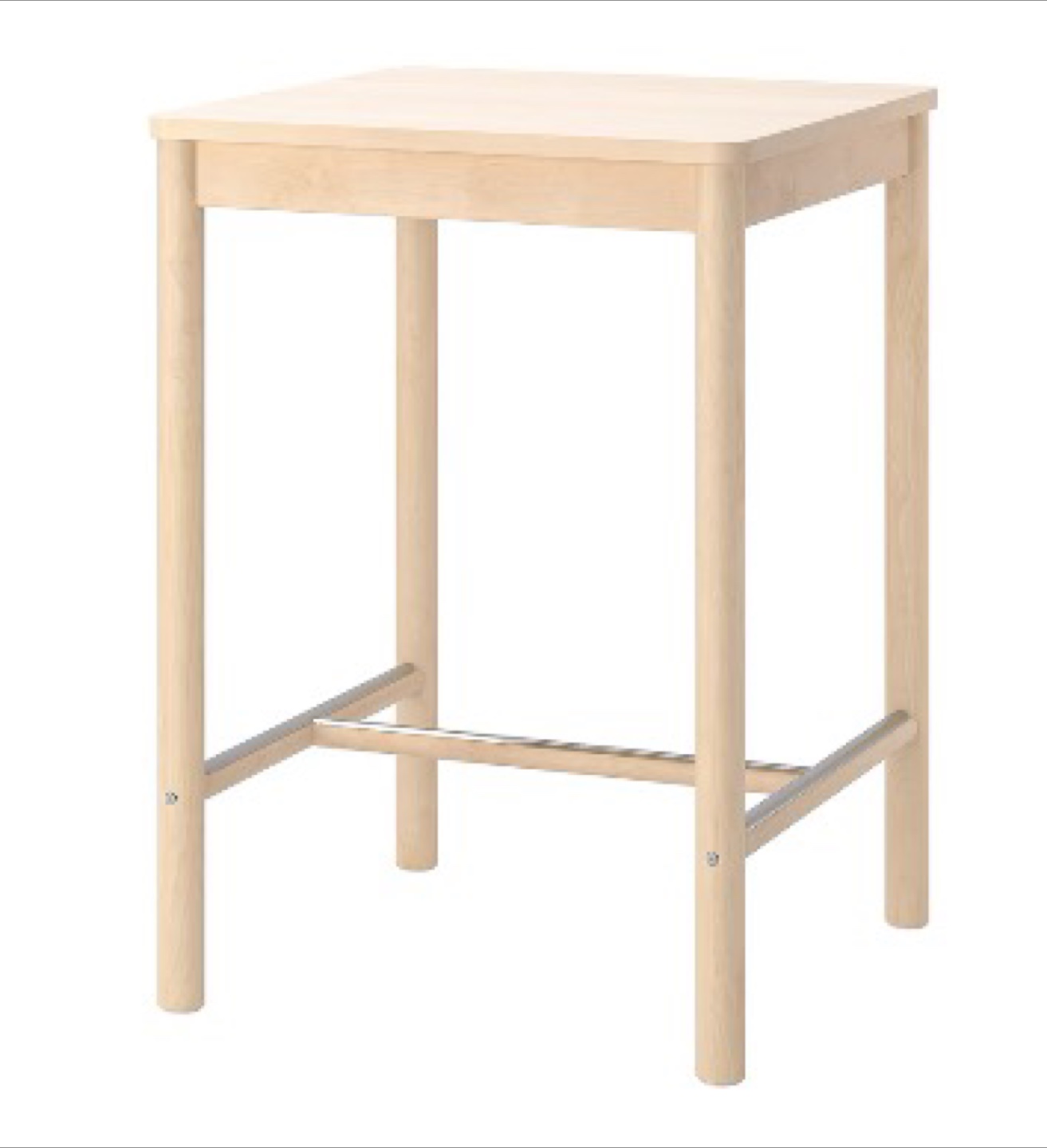 Wooden Square Table