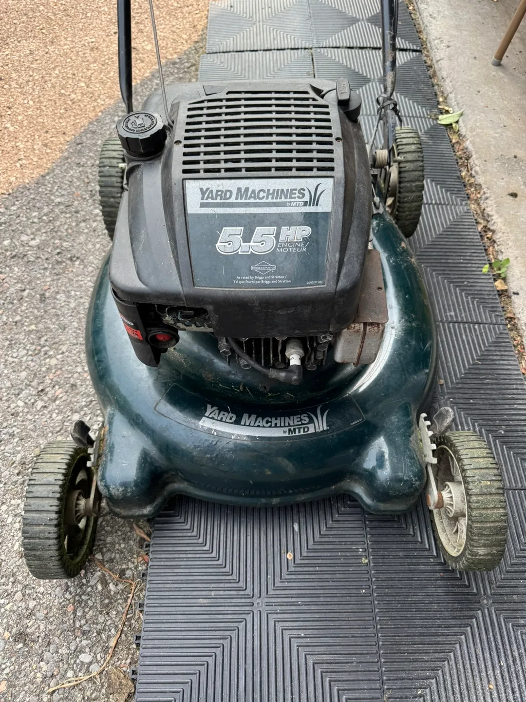Yard Machines 5.5 HP Lawn Mower thumbnail