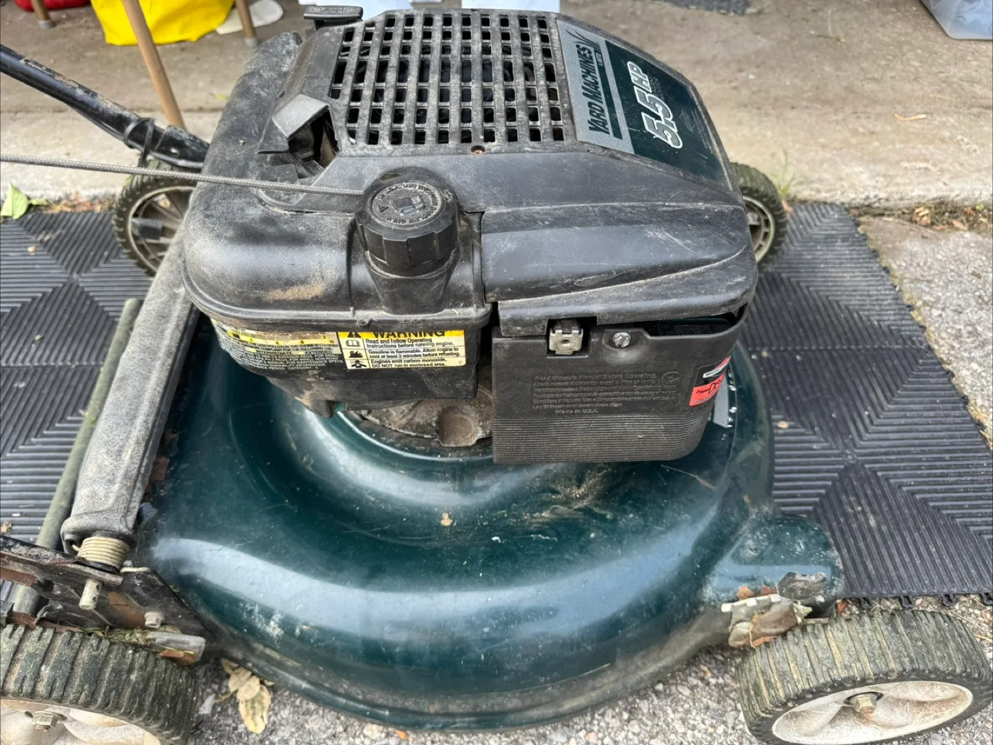 Yard Machines 5.5 HP Lawn Mower image indicator(2)