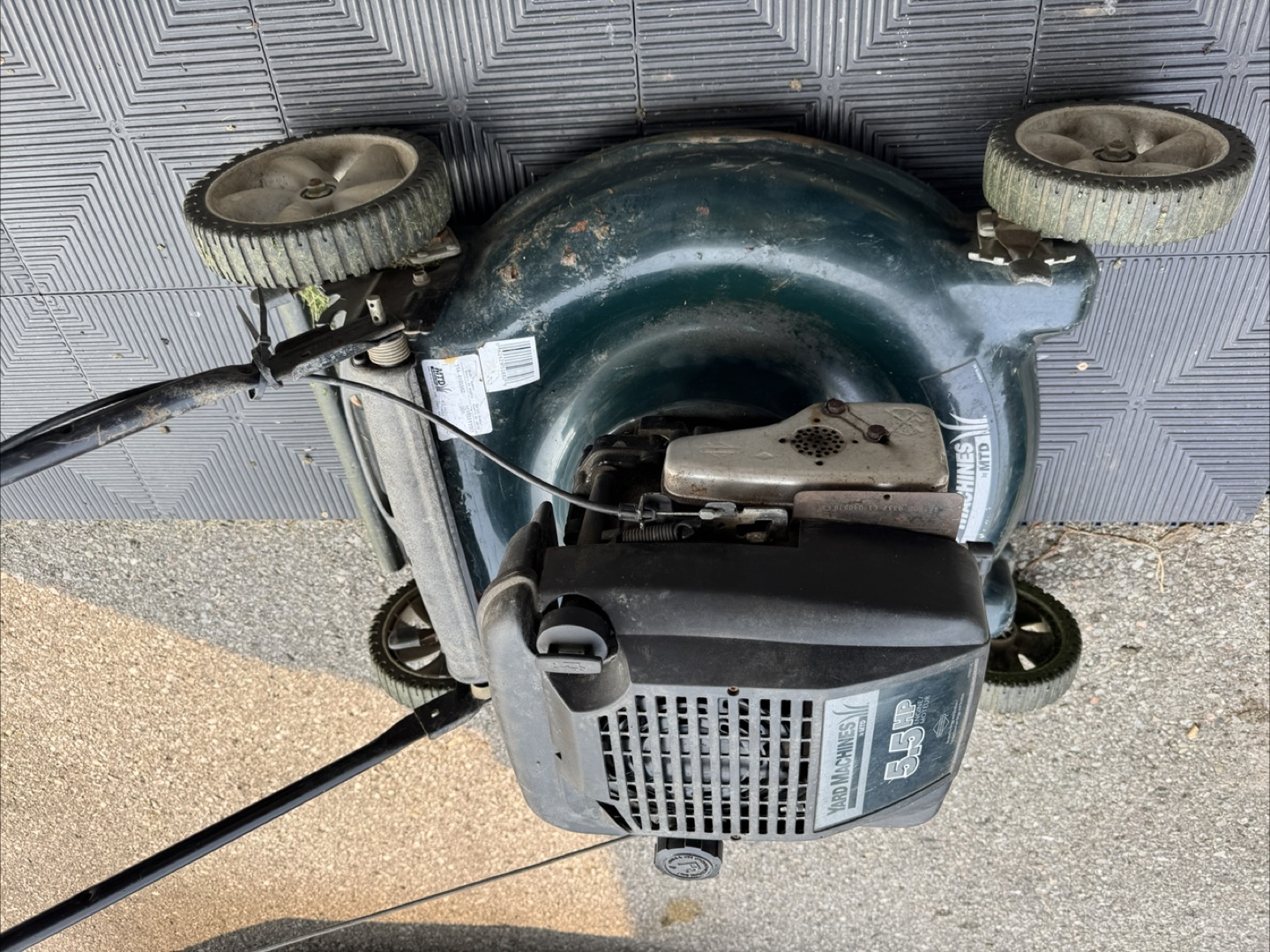 Yard Machines 5.5 HP Lawn Mower - photo 3