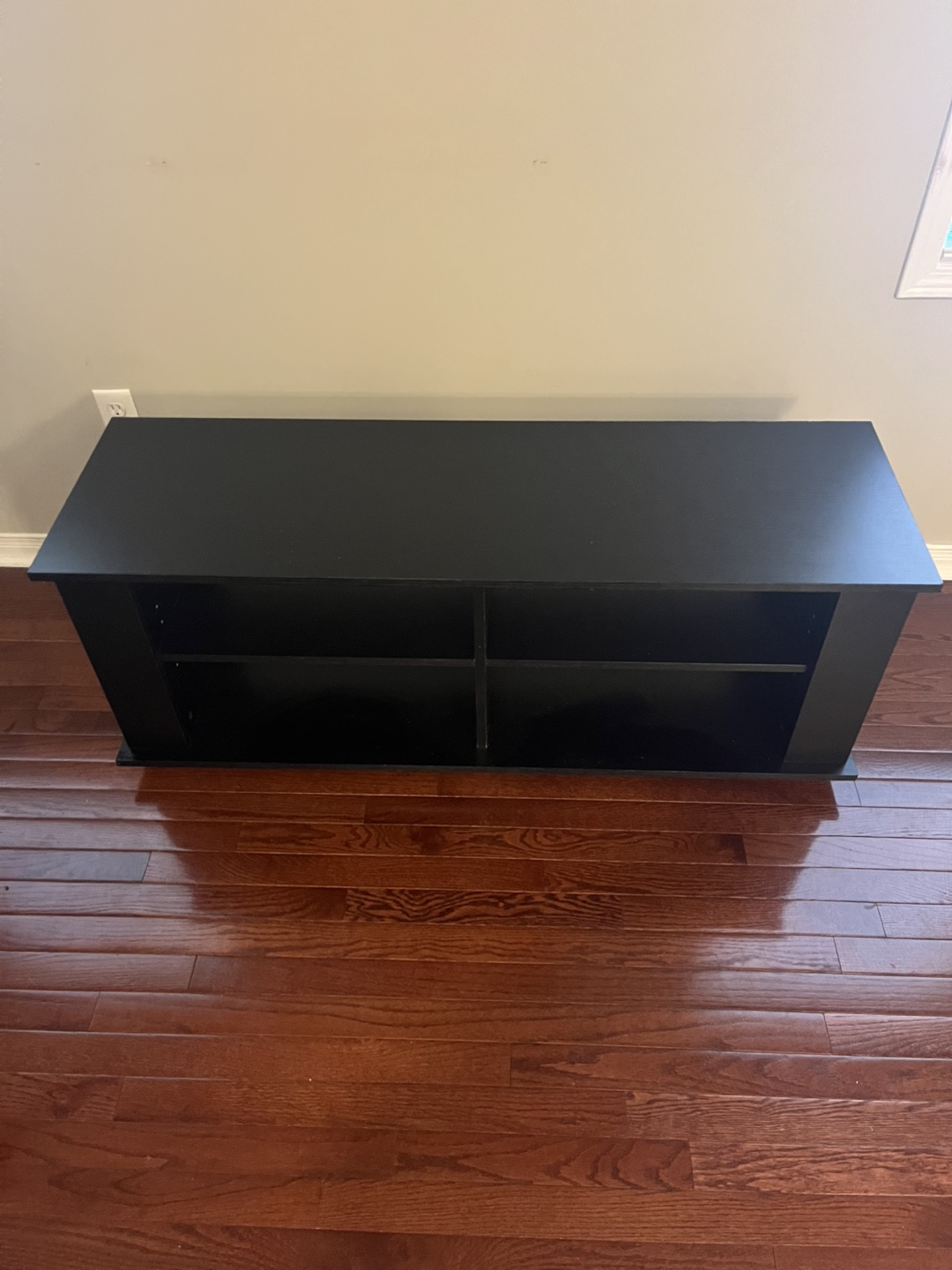 Black Wooden TV Stand - photo 2
