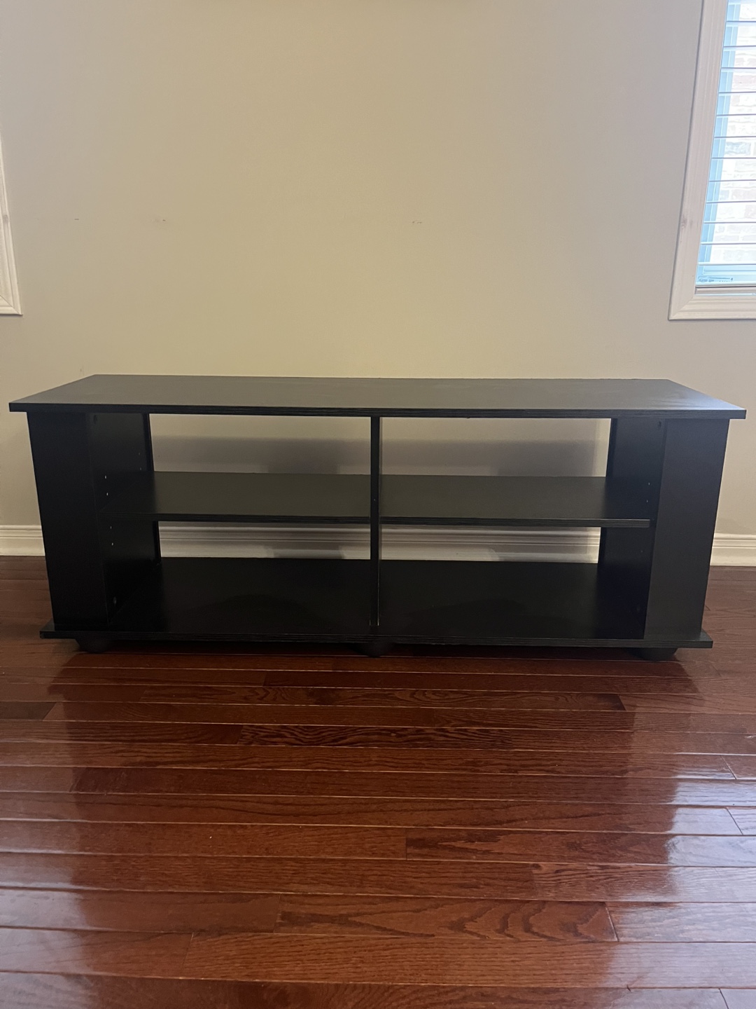 Black Wooden TV Stand