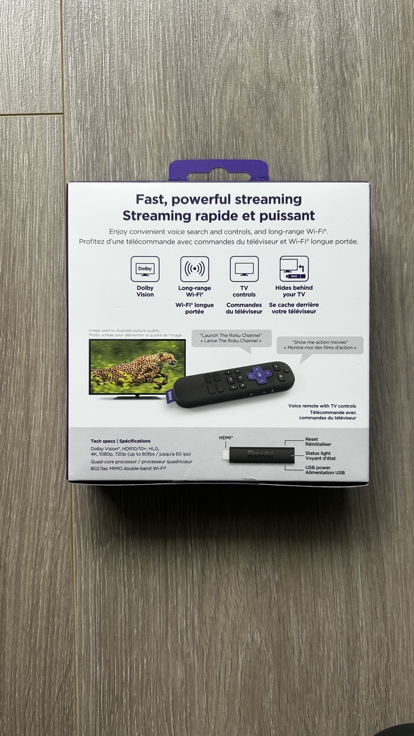 Roku Streaming Stick 4K, New, Sealed - photo 2