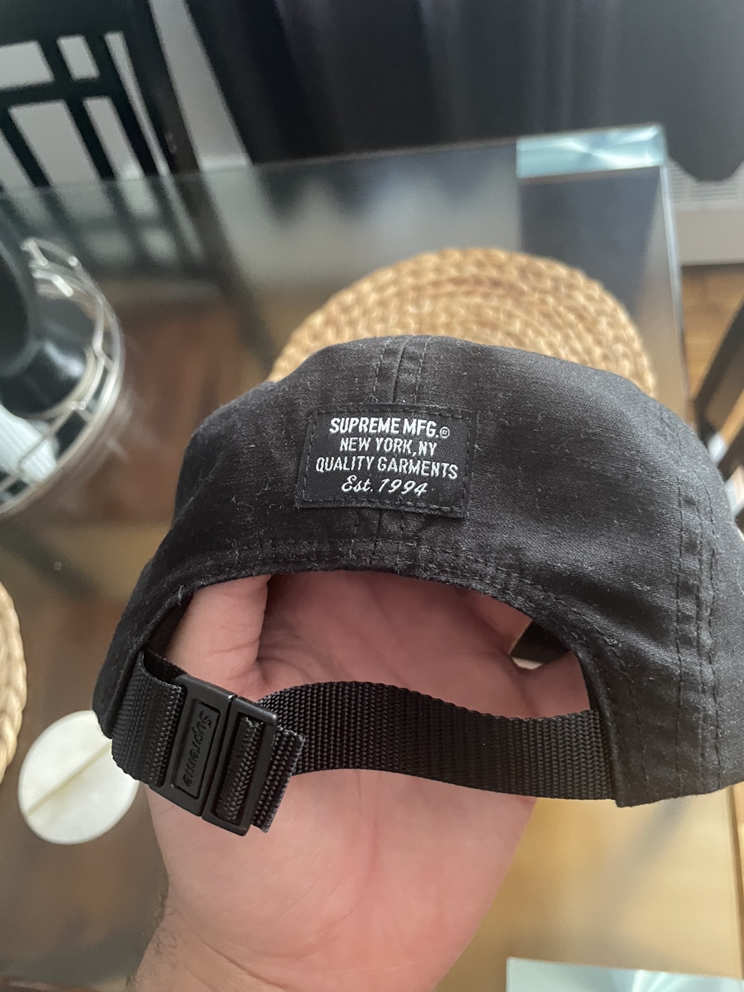 Supreme Military Camp Cap - Black - photo 2