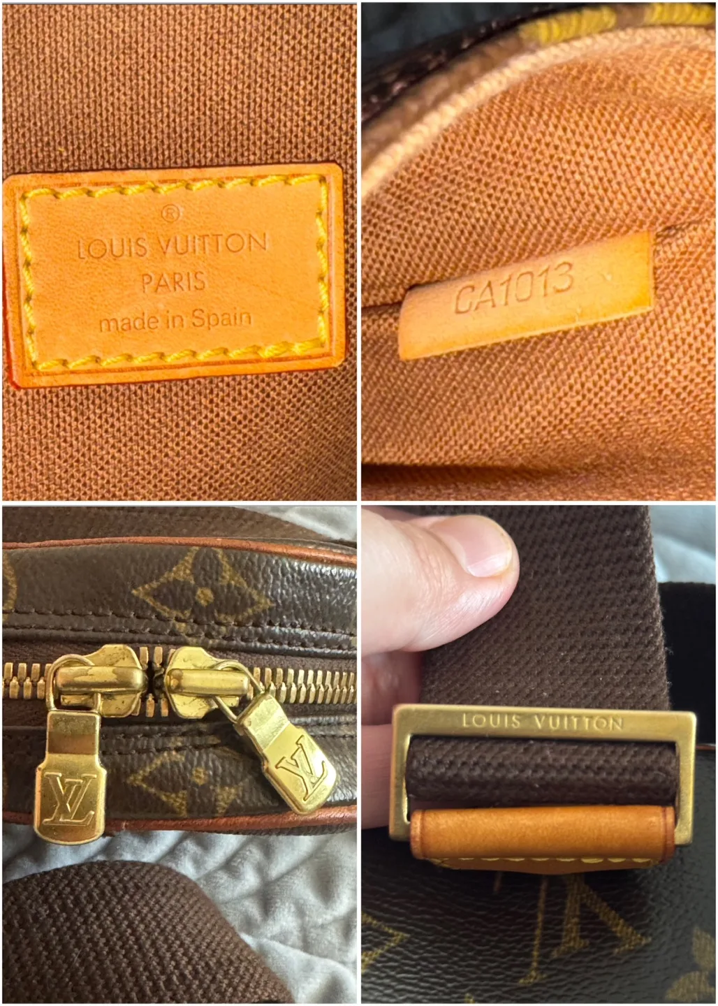 Louis Vuitton Monogram Crossbody Bag image indicator(8)