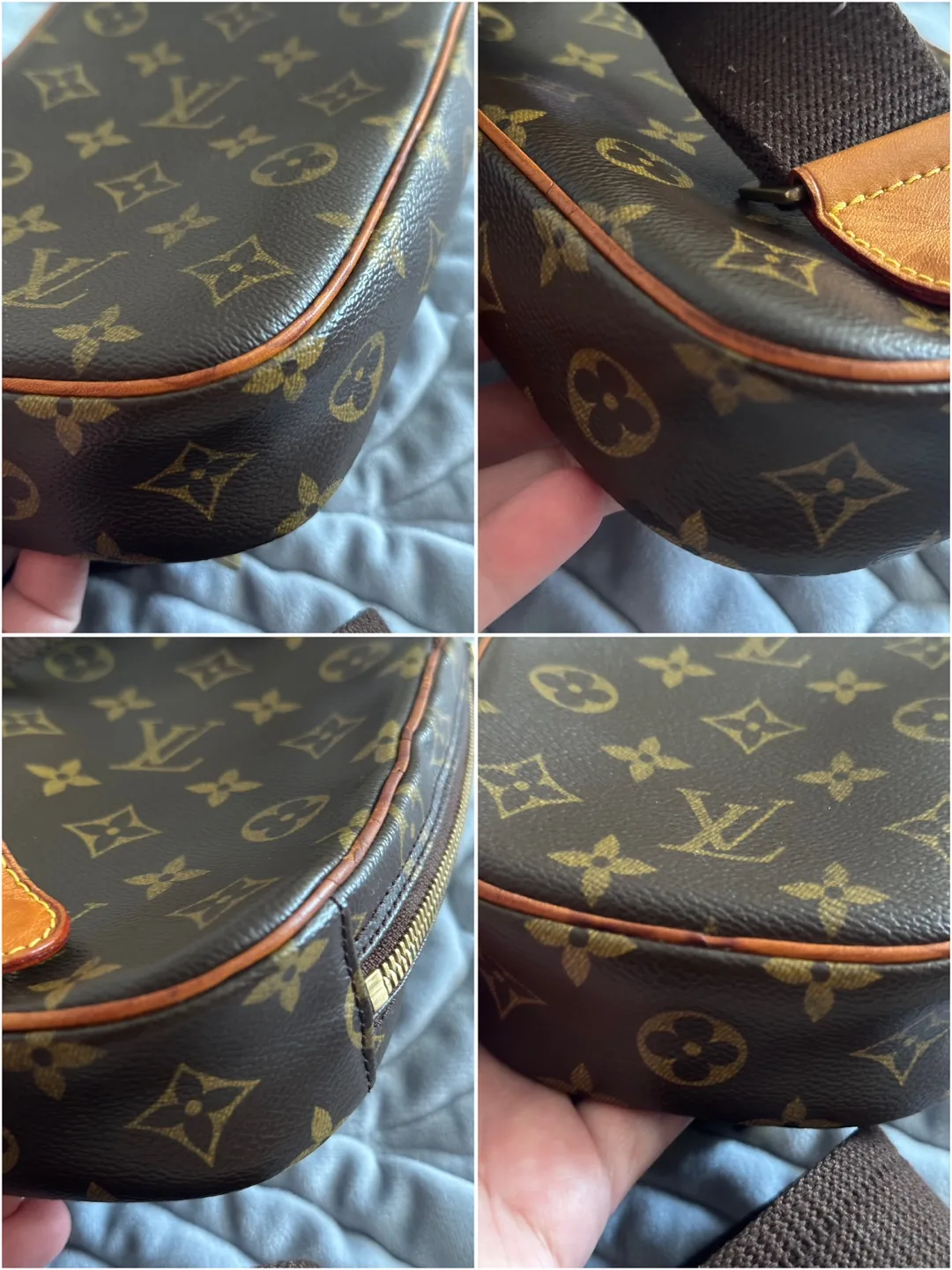 Louis Vuitton Monogram Crossbody Bag image indicator(10)
