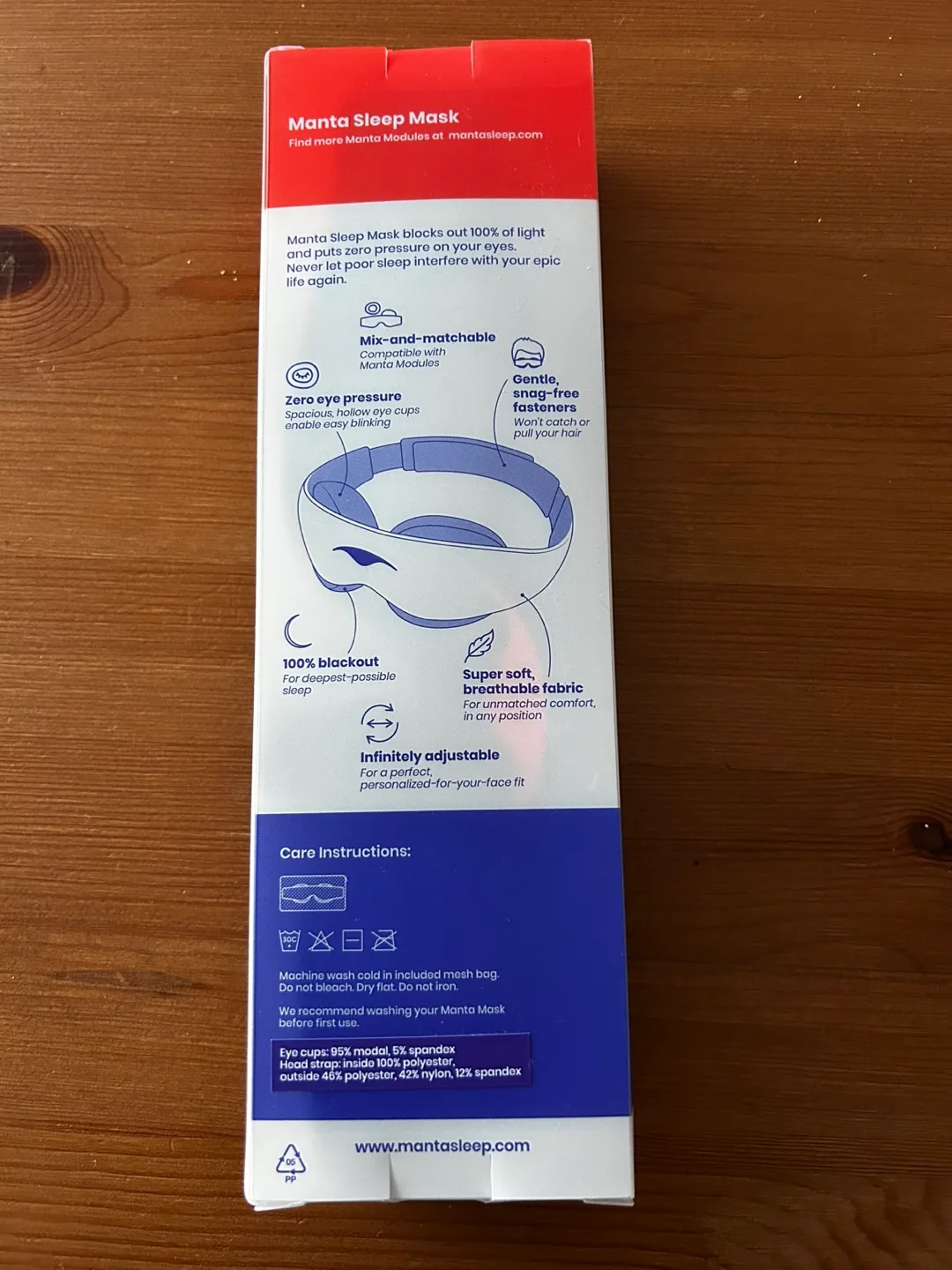 Manta Sleep Mask image indicator(3)