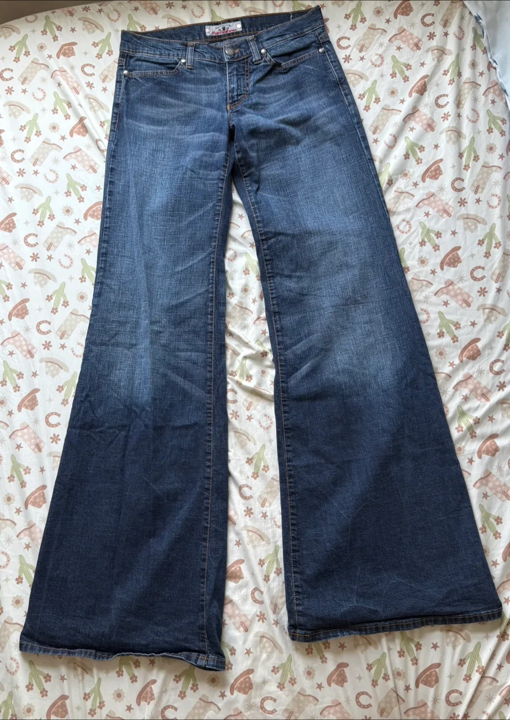 Vintage Fornarina Ultra Lowrise Flare Jeans thumbnail