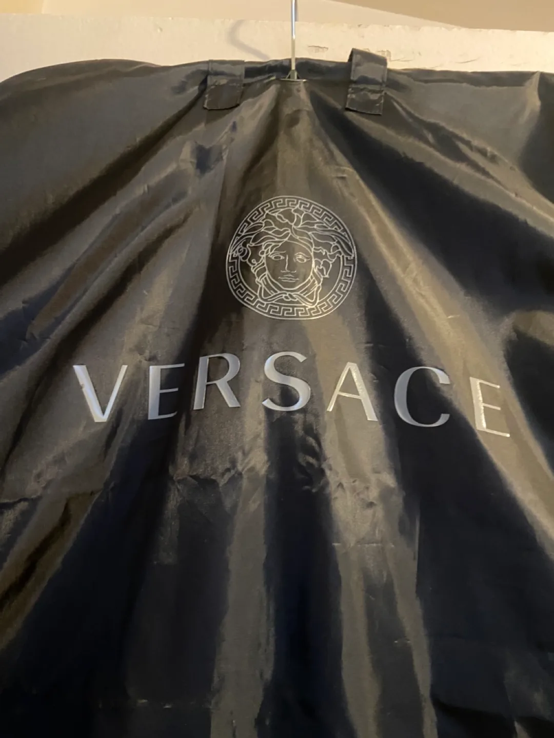 VERSACE garment bag black  lk new image indicator(3)