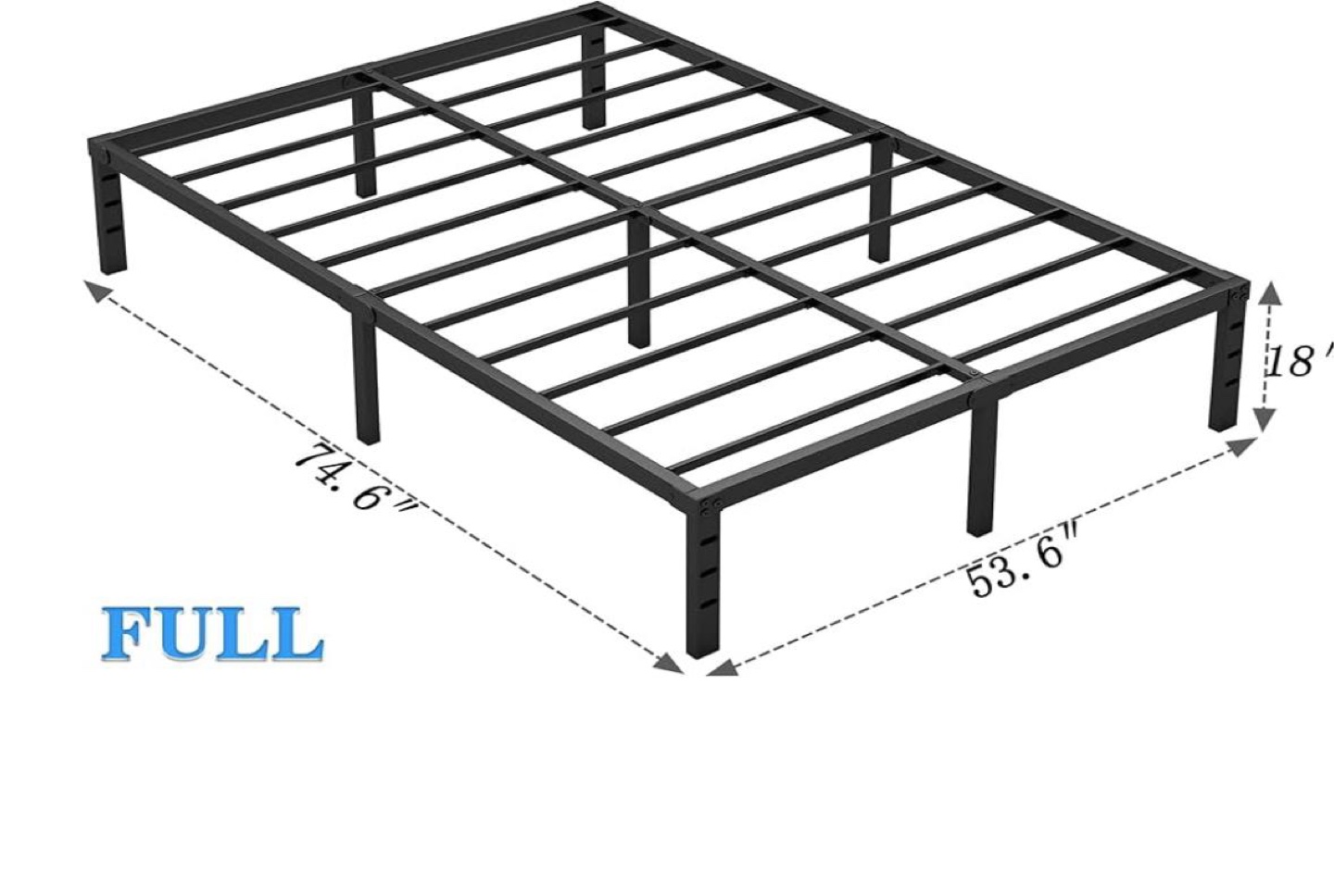 Full Size Metal Bed Frame