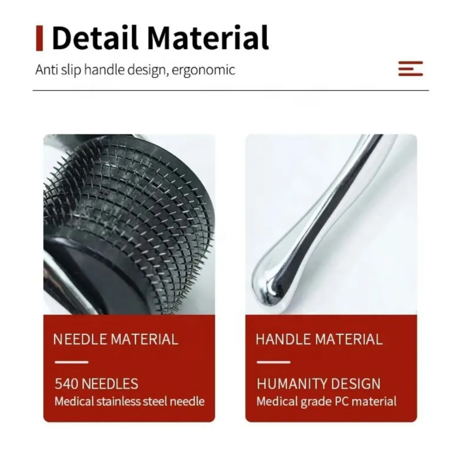 Derma Roller Microneedling Pen For Anti-aging Skin image indicator(6)