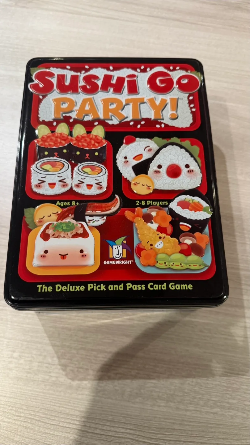 Sushi Go Party! Deluxe Pick and Pass Card Game thumbnail