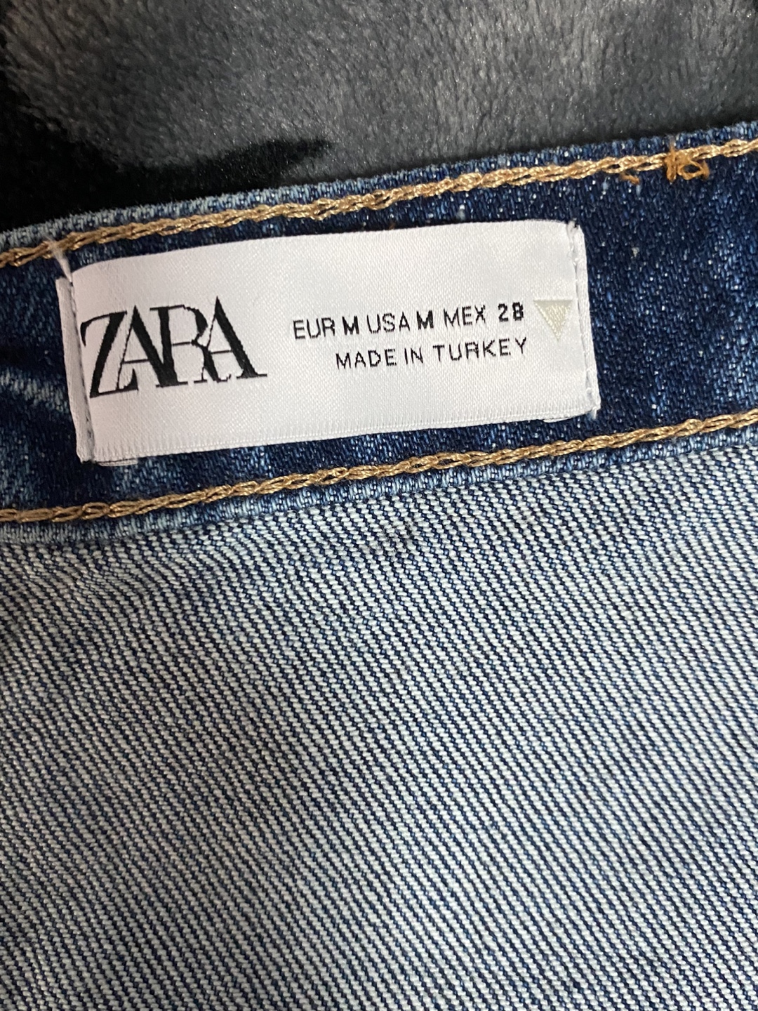 Zara Denim Corset Top - photo 3