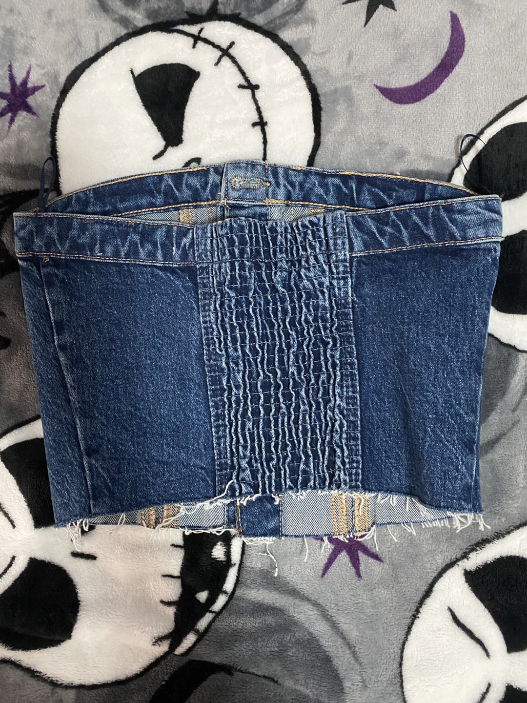 Zara Denim Corset Top - photo 2