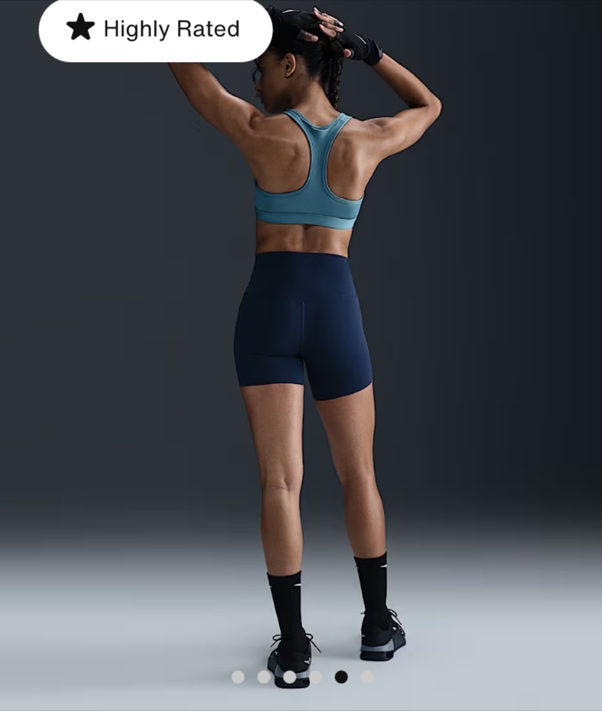 BNWT Nike Swoosh sports bra size 1X - photo 4