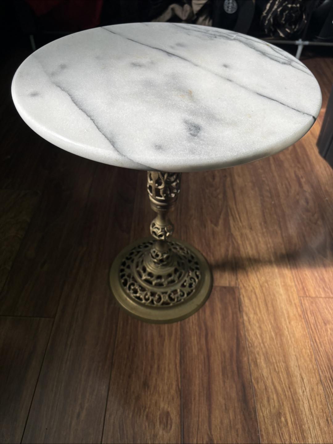 Marble Top Side Table