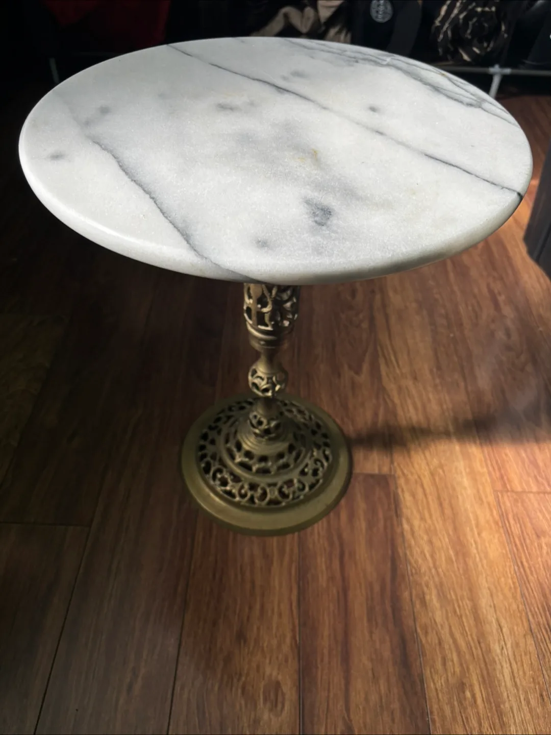 Marble Top Side Table thumbnail