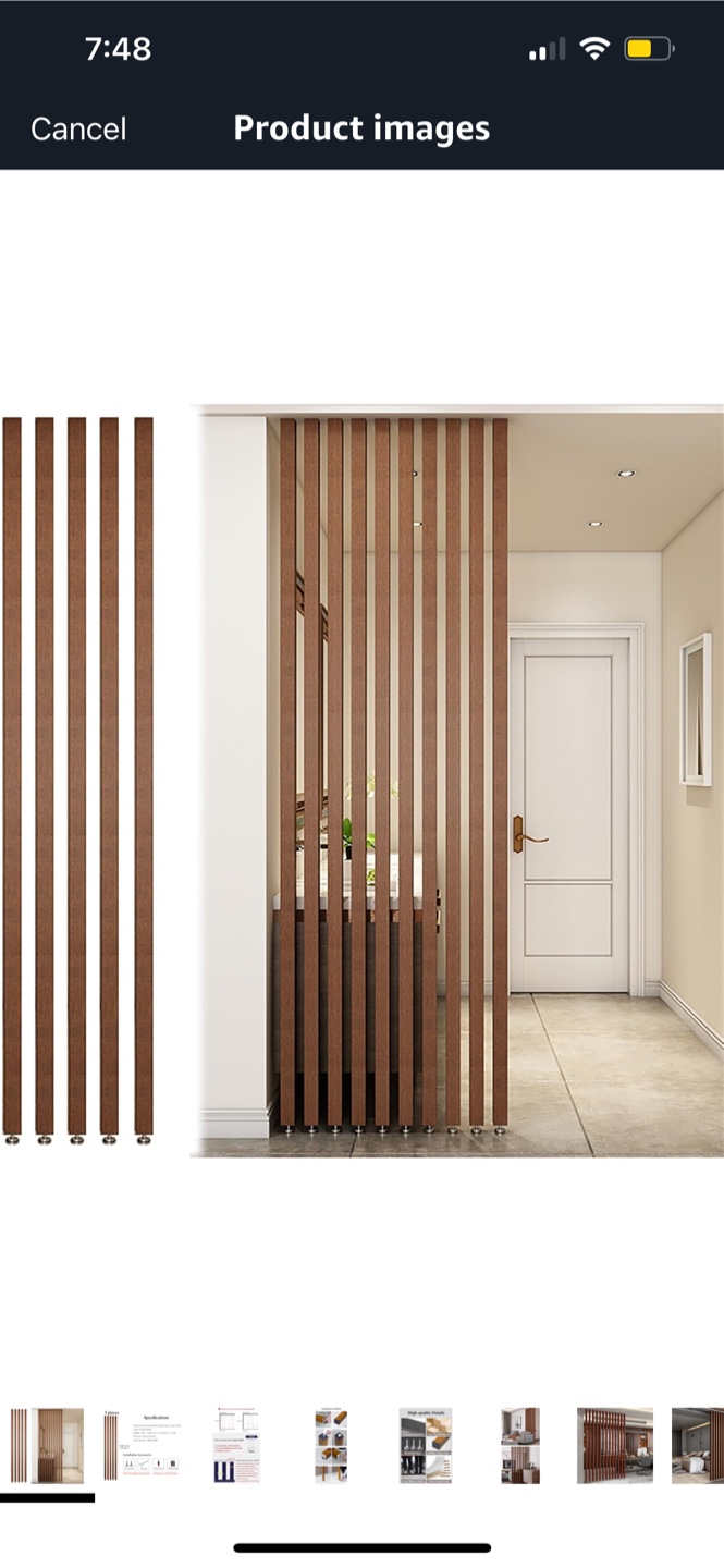 Wooden Room Divider