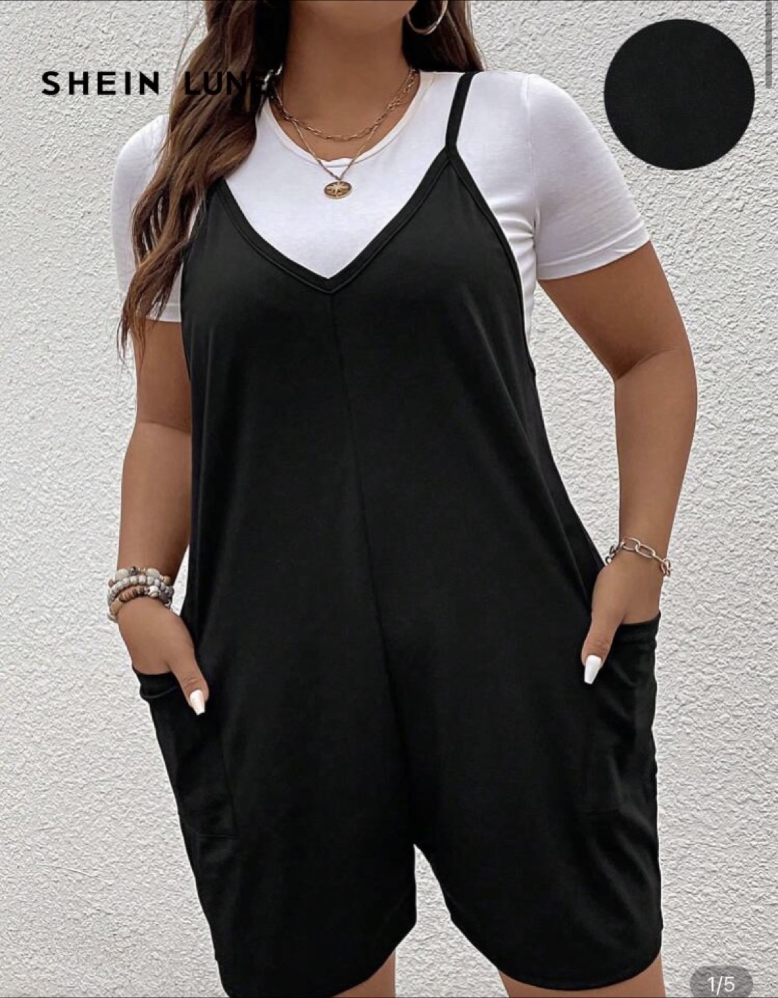 Black 1-piece Shein Jumper size 3XL (18)