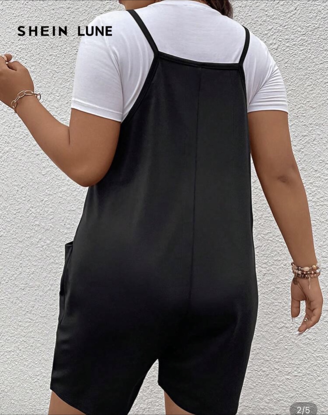 Black 1-piece Shein Jumper size 3XL (18) - photo 3