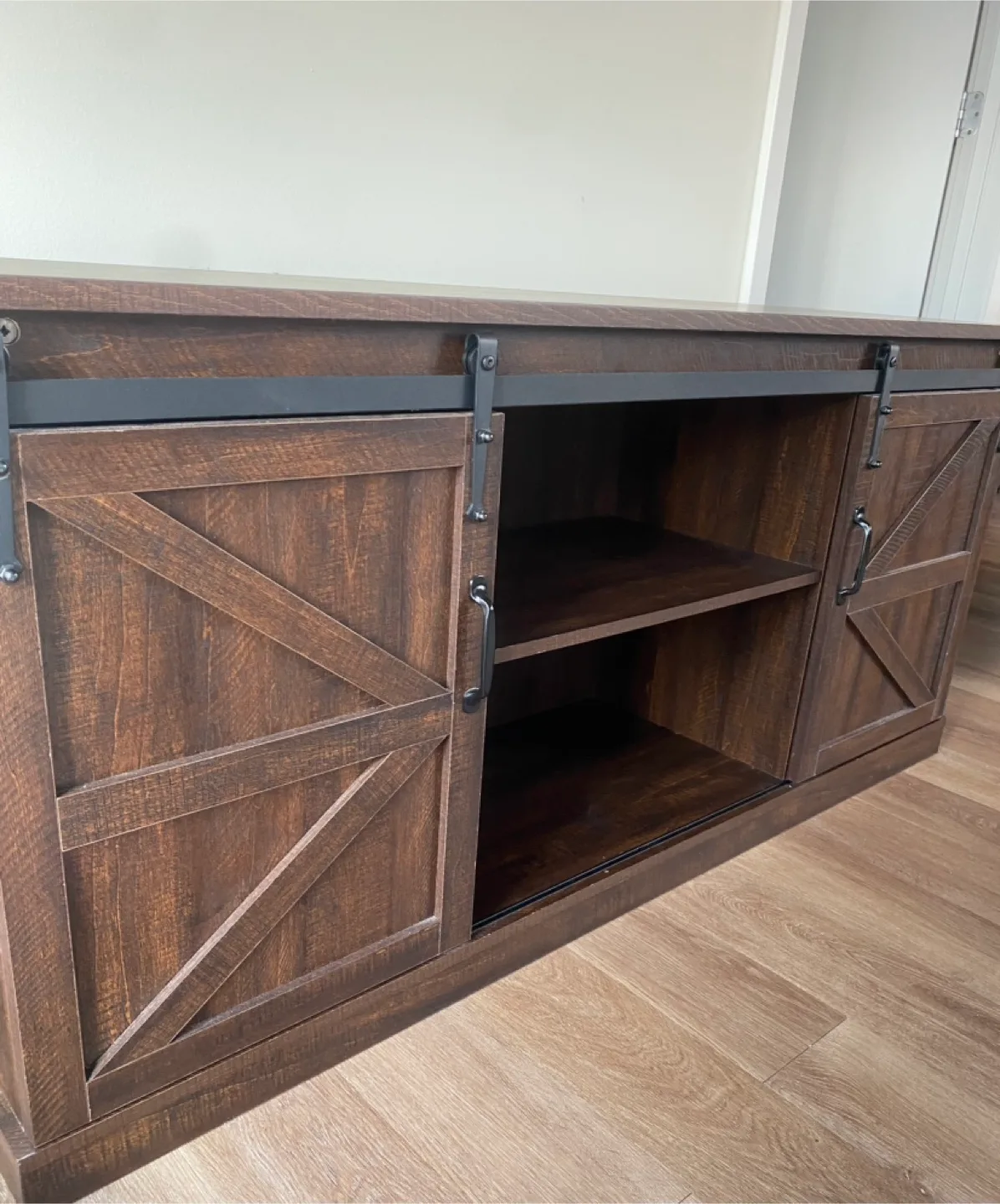 Rustic Farmhouse TV Stand & Entertainment Center thumbnail