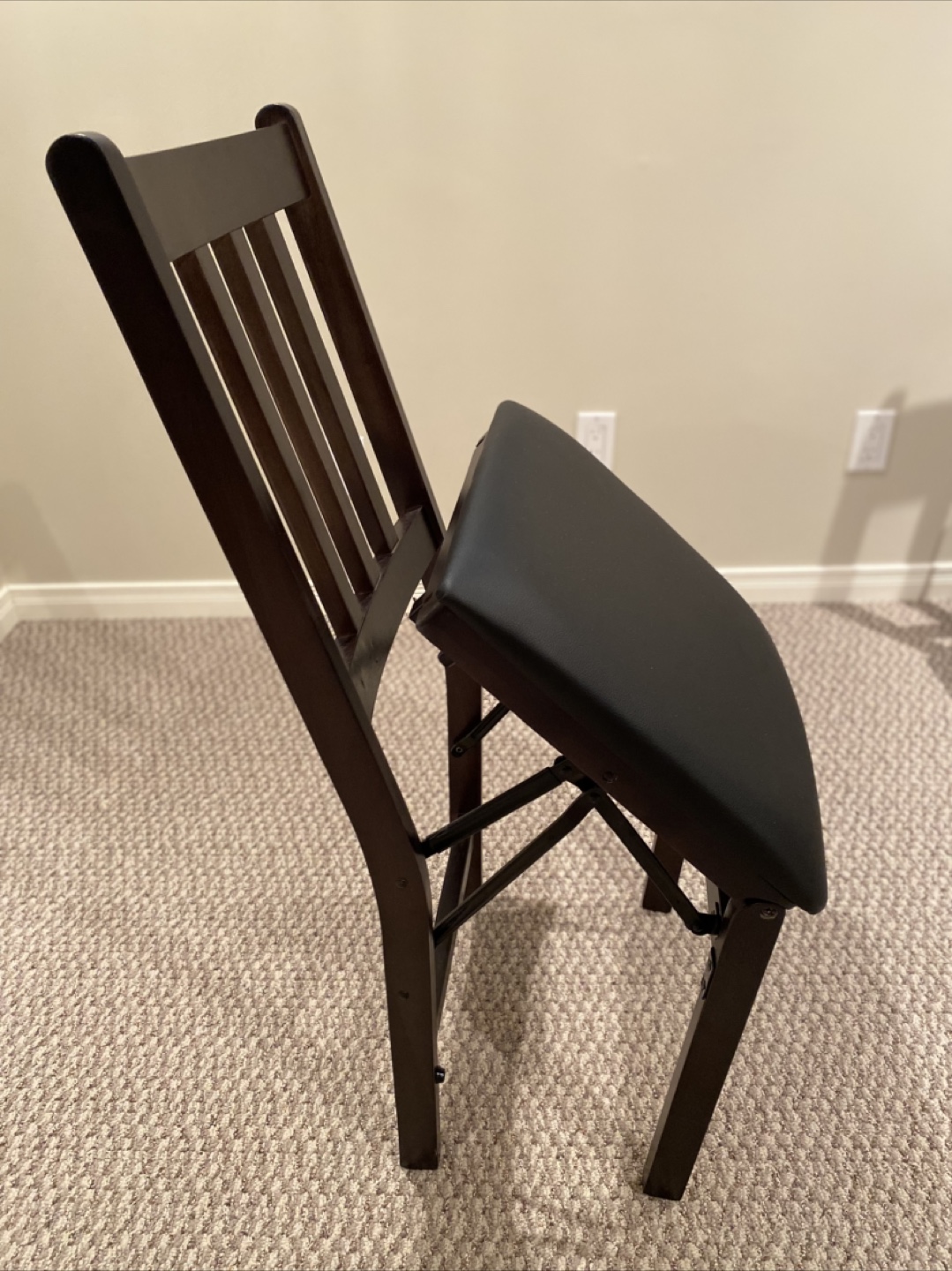 Set of 4 Folding Dining Chairs - photo 3
