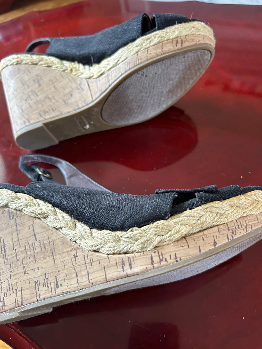 Madden Girl Black Wedge Shoe image indicator(3)