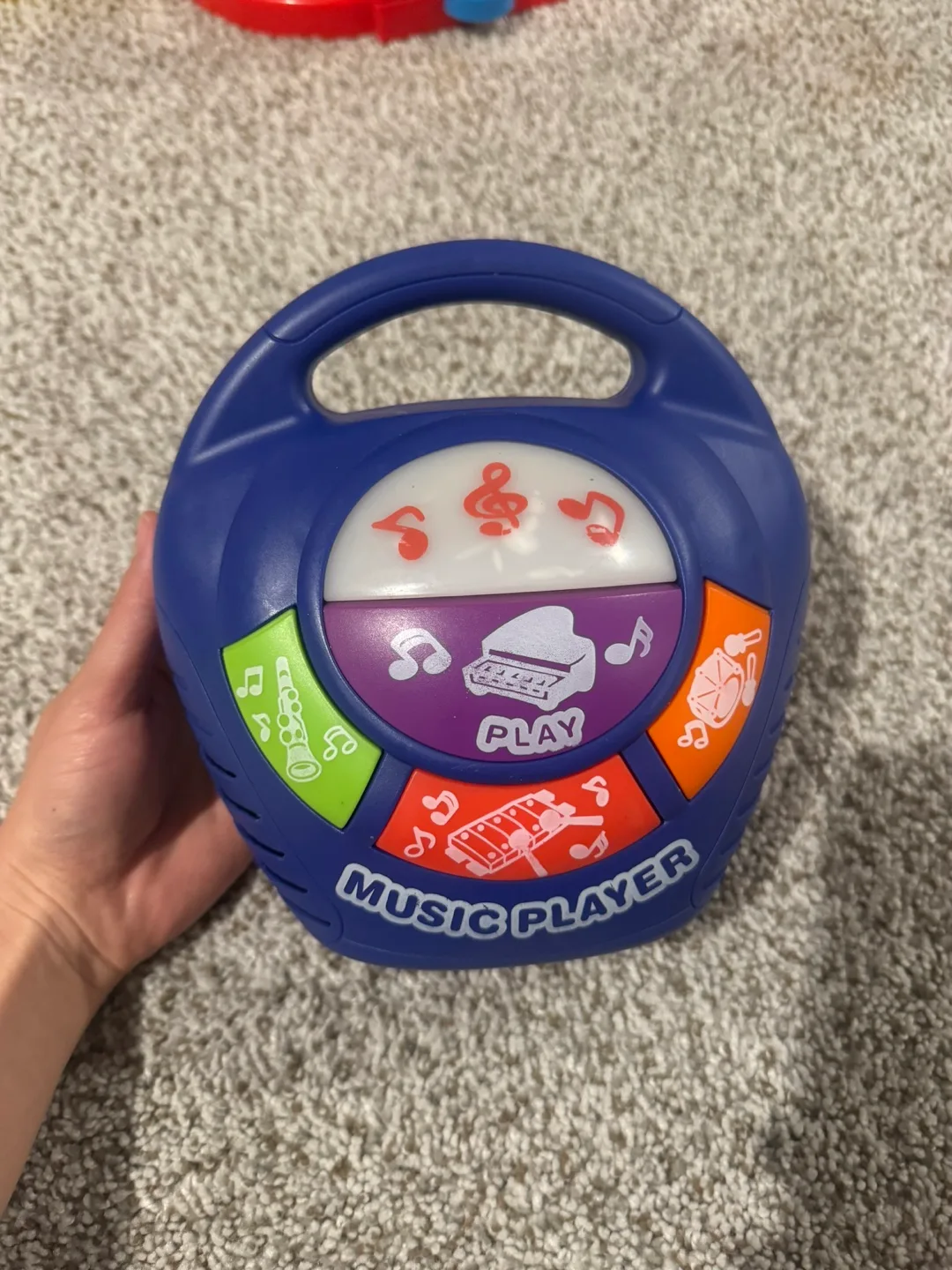 Musical Toy - Blue thumbnail