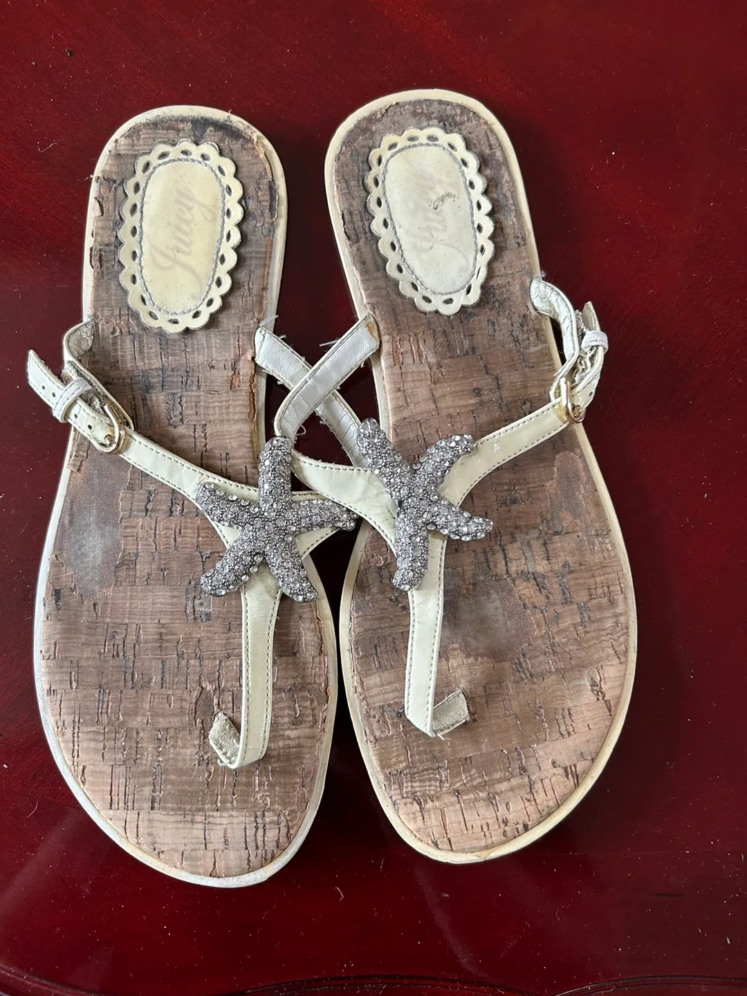 Juicy Couture Starfish Sandals - 2 Pairs!! image indicator(3)