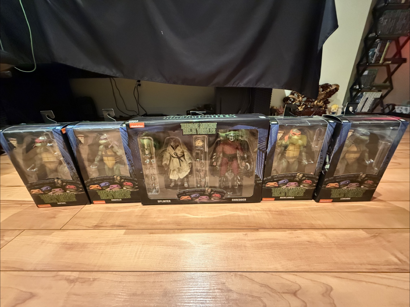 Teenage Mutant Ninja Turtles NECA 90s Full Set