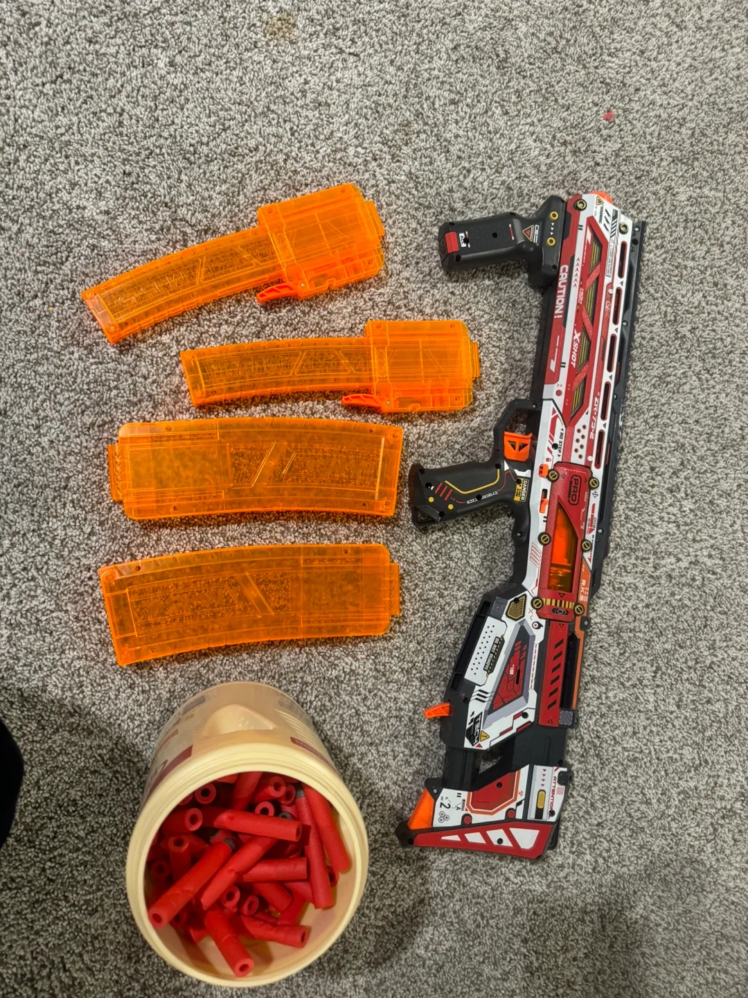 Toy Blaster Set with Magazines and Darts thumbnail