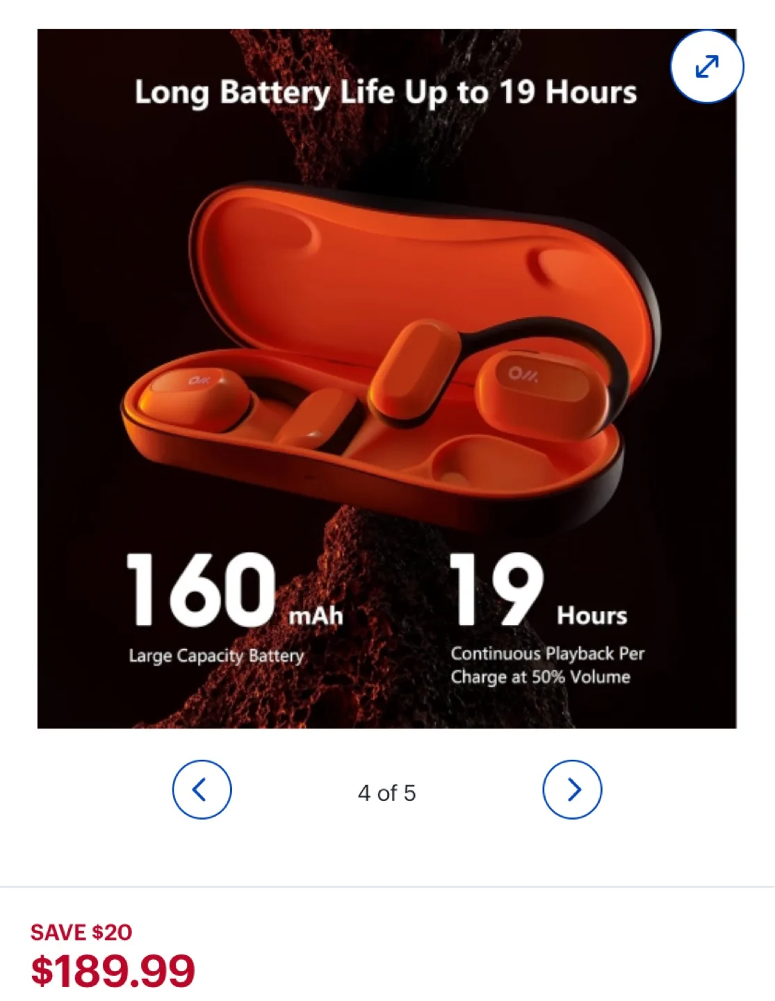 Oladance OWS 2 Wireless Open Ear Headphones image indicator(5)