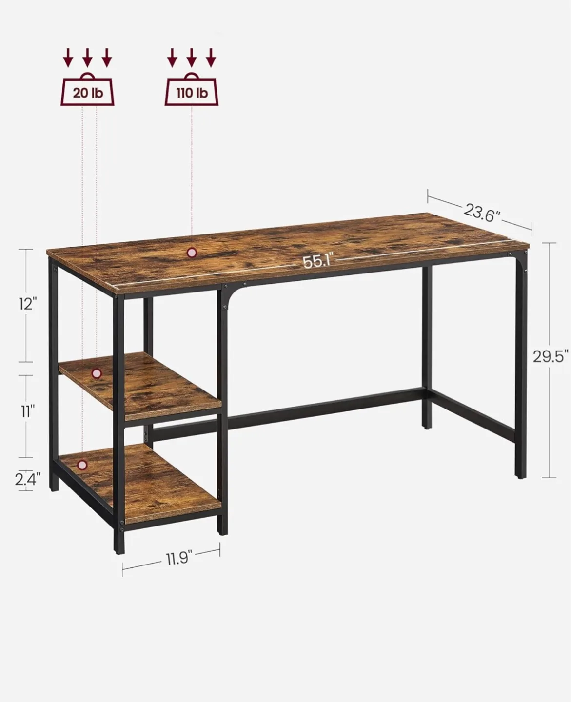 Computer Desk ‼️ send your offer ‼️ image indicator(4)