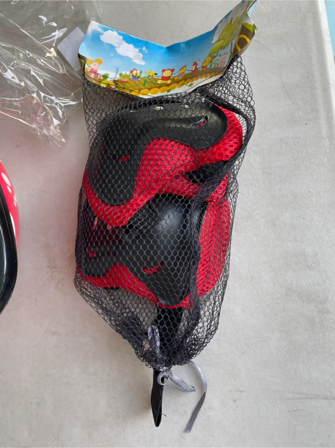 7Pcs/Set Children Kids Helmet Knee Elbow Pad Cycling image indicator(7)