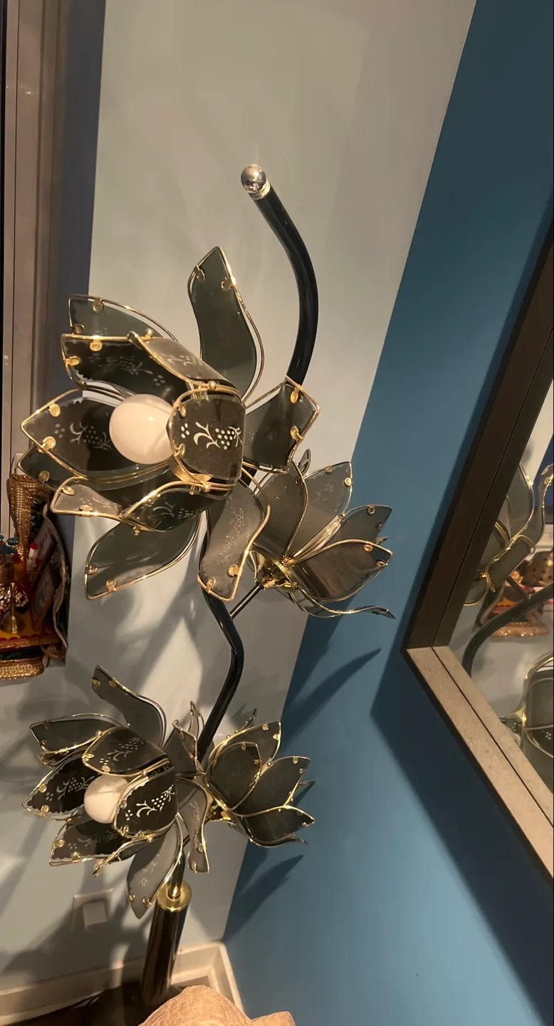 Elegant floral lamp image indicator(2)