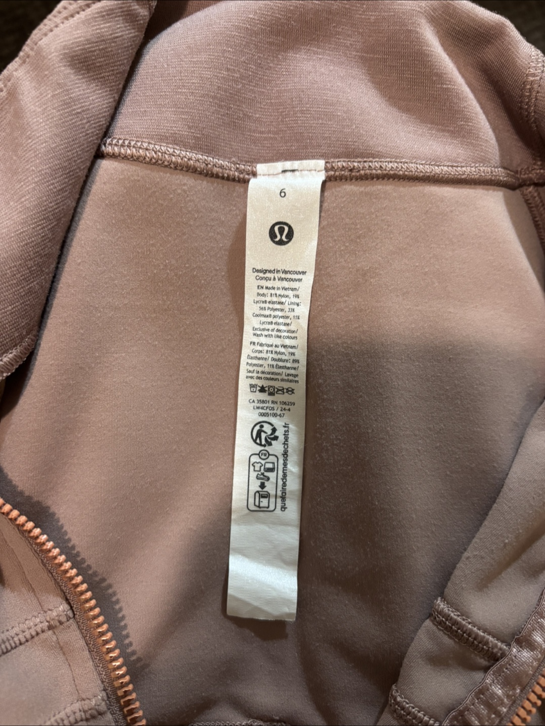 Lululemon define Jacket nulu - Size 6 - photo 2