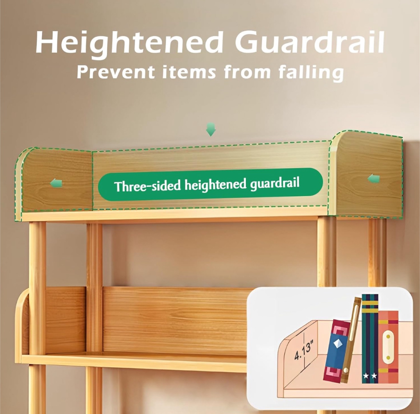 Wooden Bookshelf - photo 4