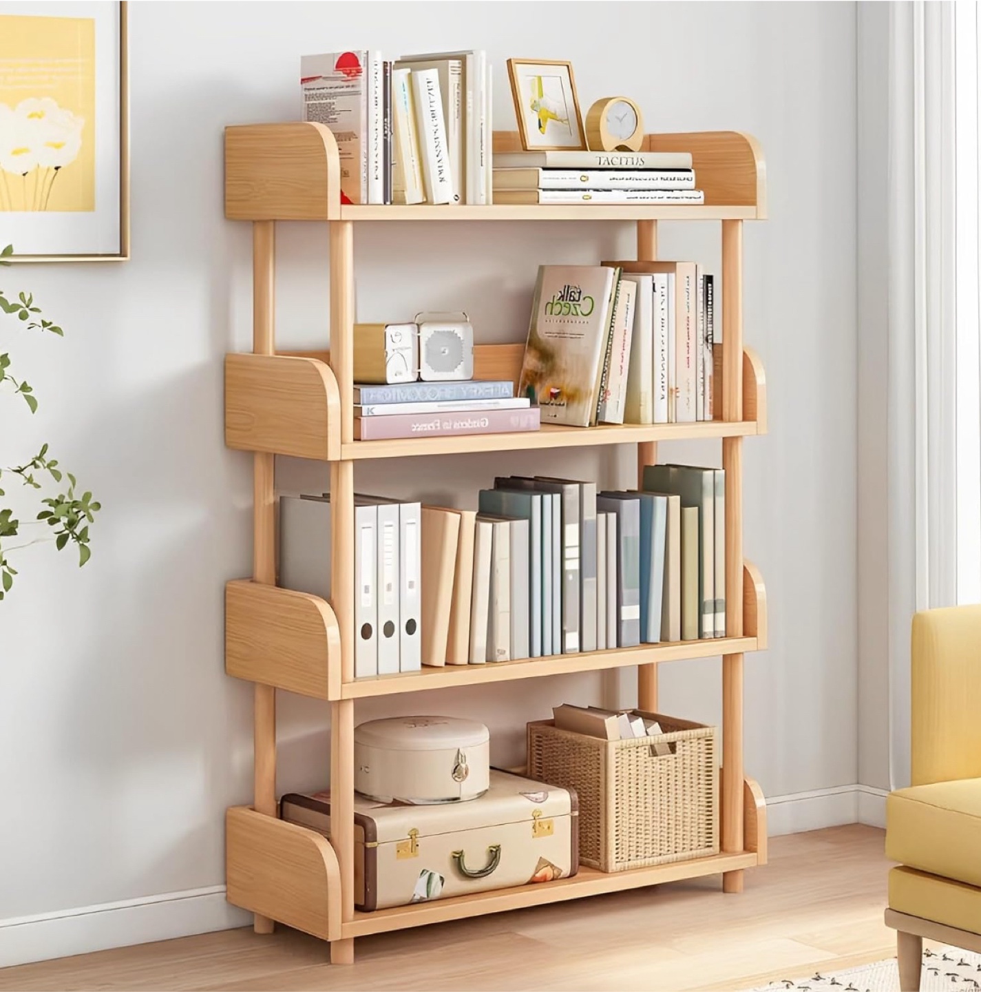 Wooden Bookshelf - photo 3