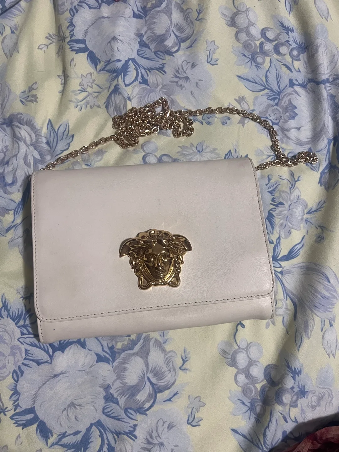 Versace White Chain Bag thumbnail