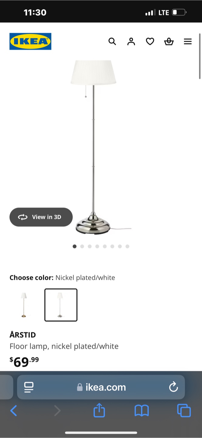 IKEA ÅRSTID Floor Lamp - photo 2