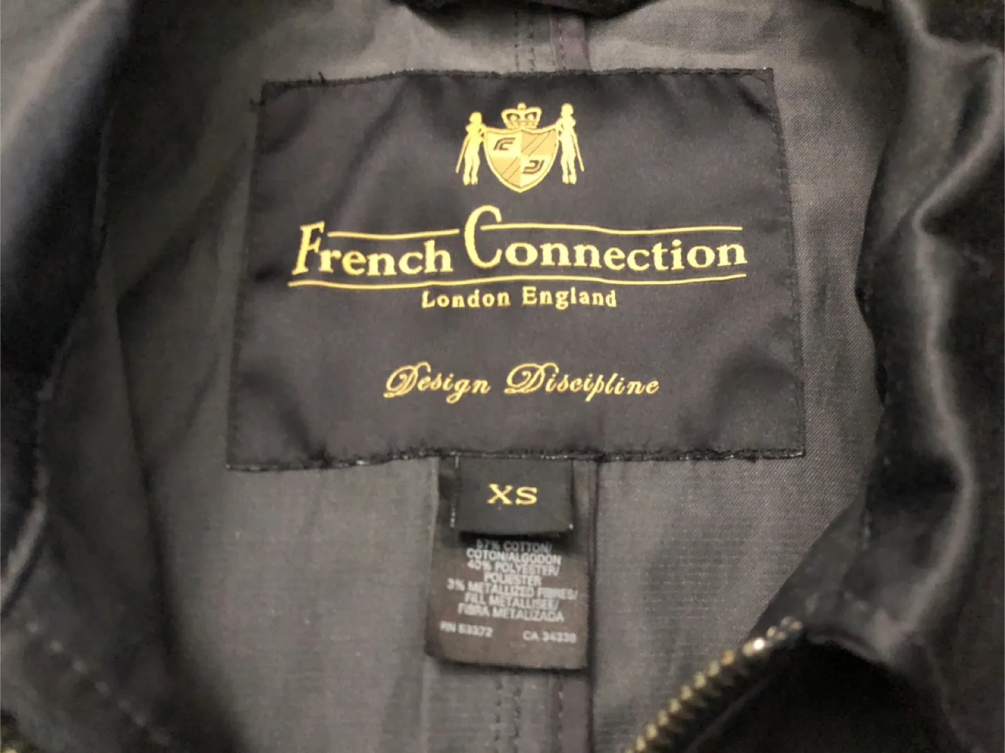French Connection Jacket - Size XS thumbnail