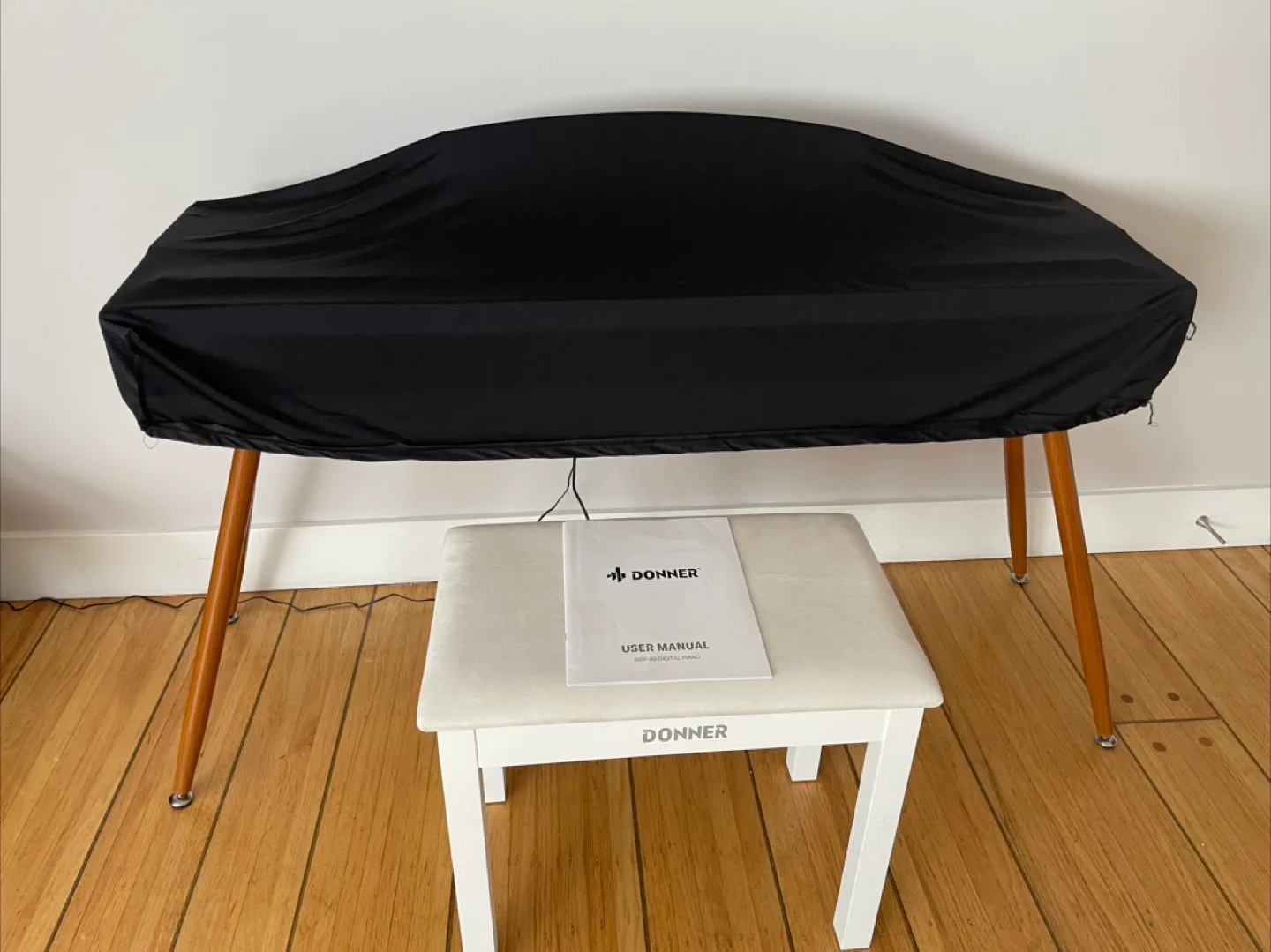 Beautiful Donner 88 Key Digital Piano with Bench image indicator(7)