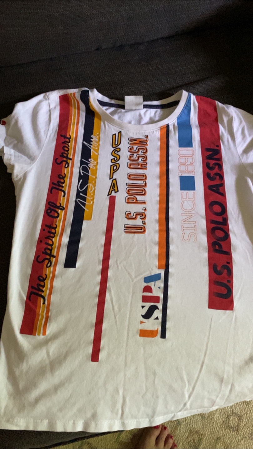 Levi's shirt, U.S. Polo Shirt, and Western T-shirt