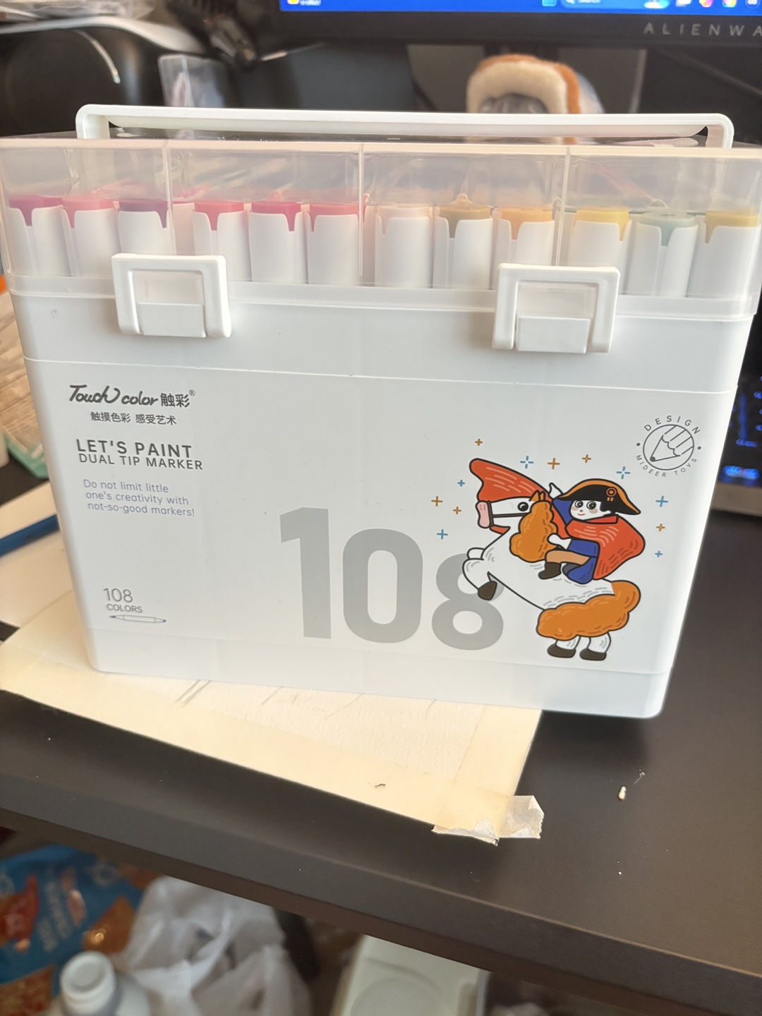 Brand-New///Touch Color Markers - 108 Colors