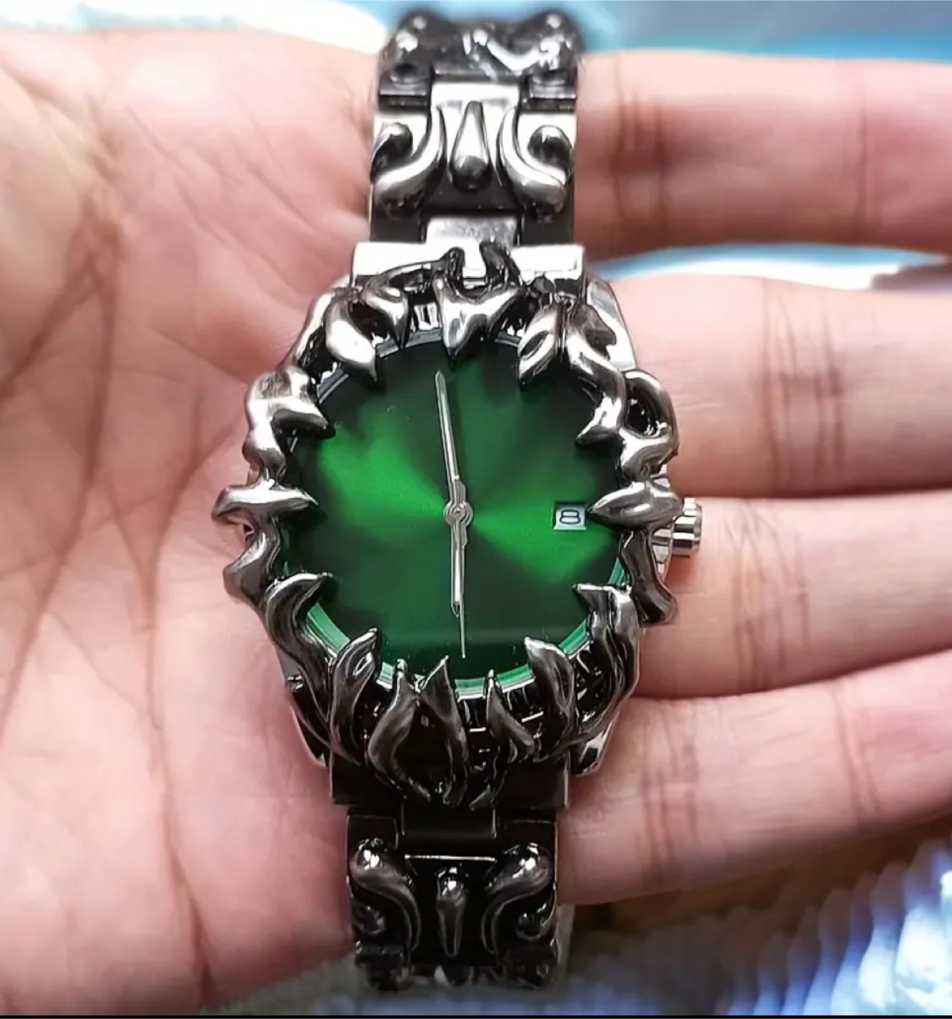 Unique Designer Watch with Colored Dial - photo 4