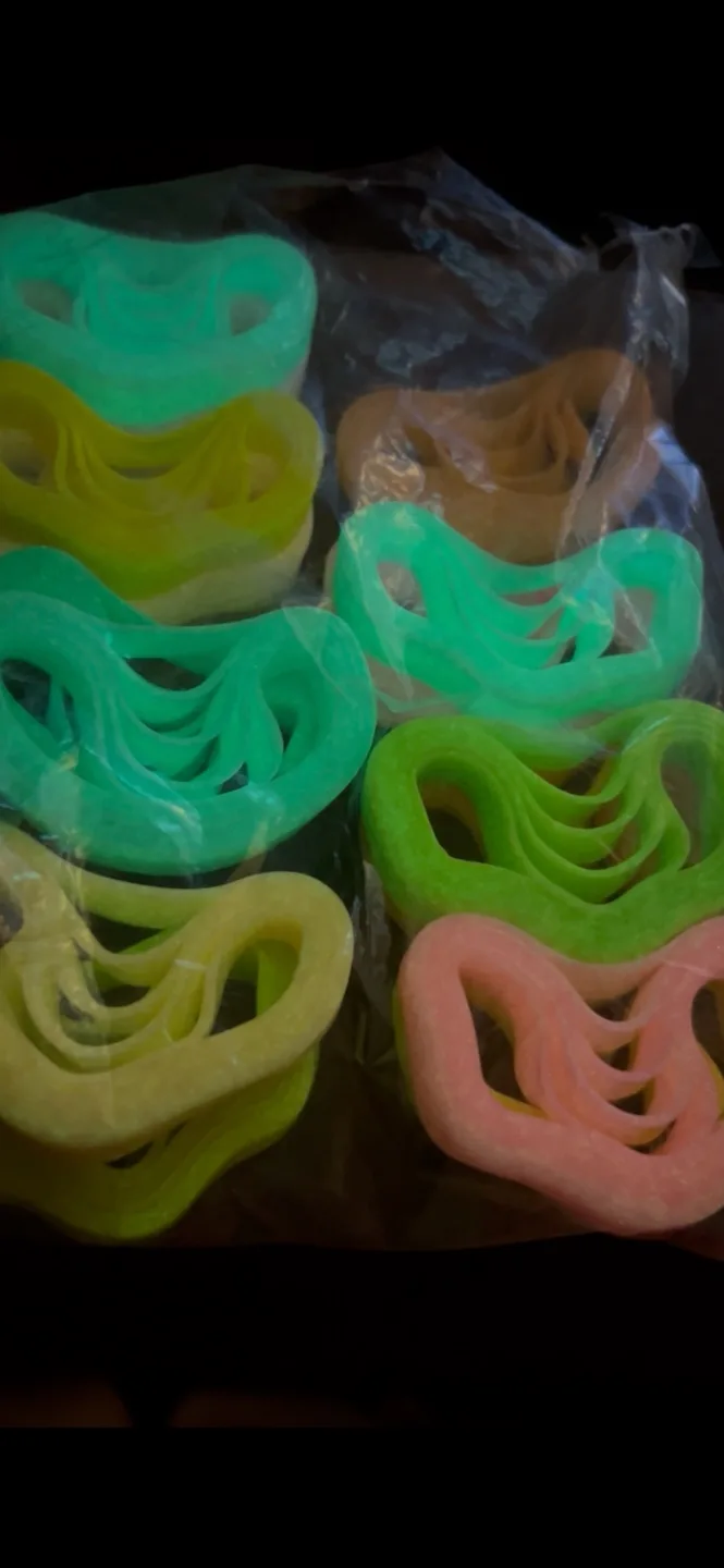 Glow in the dark silicone wrist bands image indicator(2)