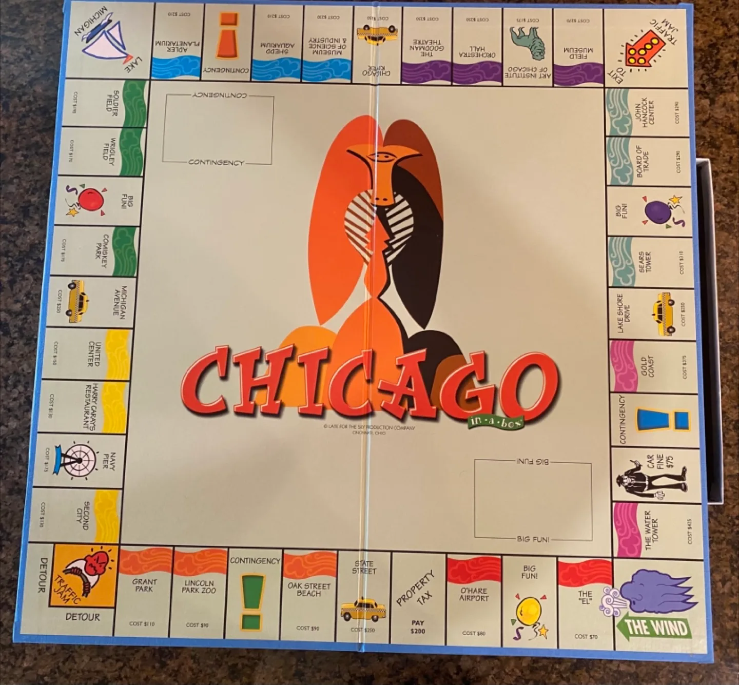 Chicago Monopoly game - like new image indicator(2)